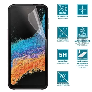 Caurspīdīgs ekrāna aizsargs Mobilis 036271 Samsung Galaxy Xcover 6 Pro Antibakteriāls Putekļu Skrāpējumu Triecienu izturīgs