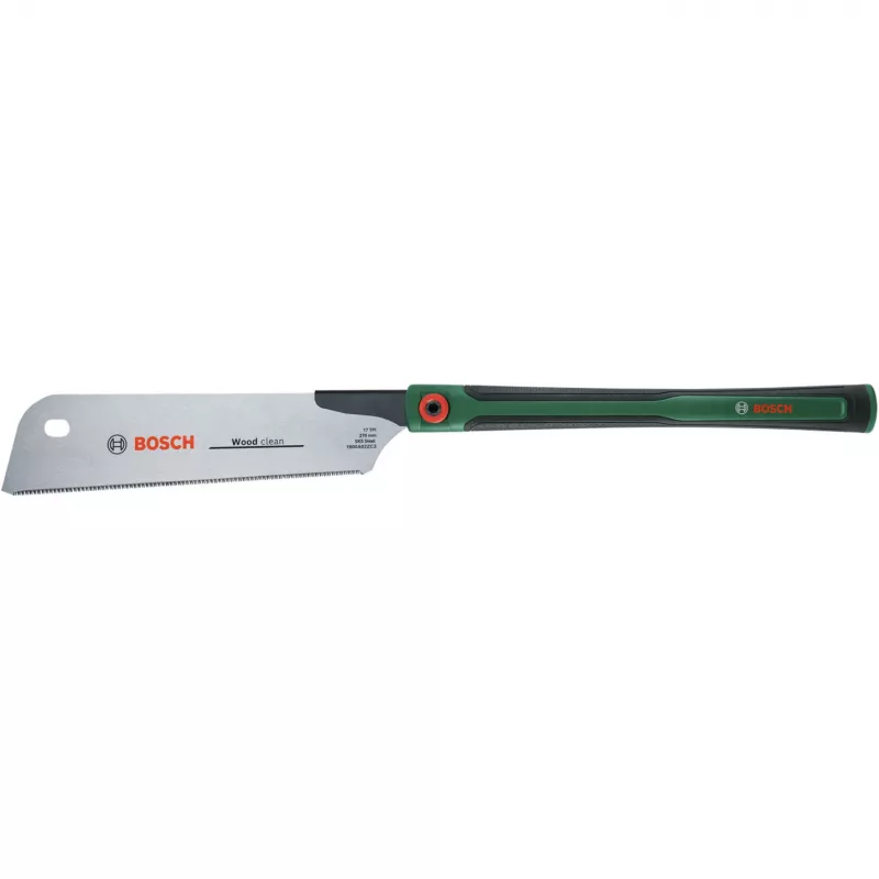 Japāņu zāģis Kataba 270 mm (zaļš/melns, kokam un plastmasai, 17 ZPI)
