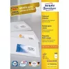 Pašlīmējošā etiķete Taisnstūris Avery 3483