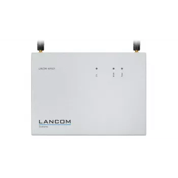 Bezvadu piekļuves punkts Lancom Systems LANCOM IAP-821 — divjoslu 2,4/5 GHz, 867 Mbps, Gigabit Ethernet, PoE, pelēks/balts
