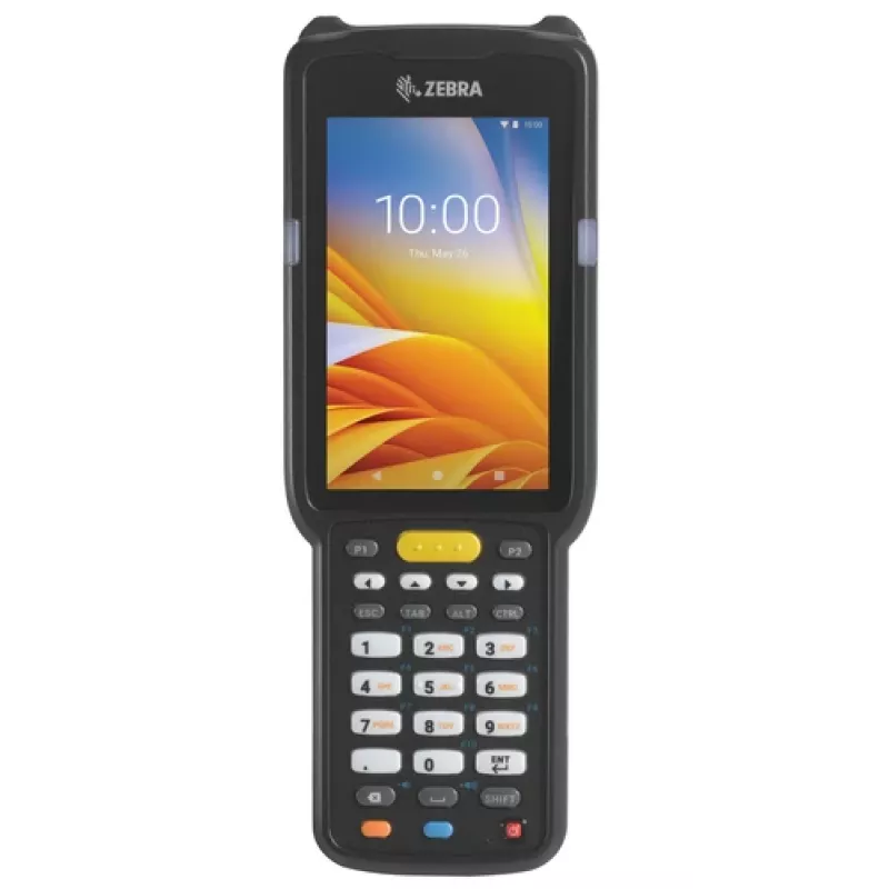 Zebra MC3300ax - Datu uztveršanas terminālis - Android 11 - 32 GB - 10,2 cm (4) krāsu (800 x 480) - Svītrkoda lasītājs - (2D attēlveidotājs) - USB resursdators - microSD slots - NFC, Wi-Fi 6, Bluetooth