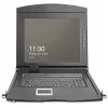 KVM Console Digitus 19 inch HD LCD 16-port VGA German tastatūra