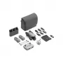 Quadcopter DJI Air 3s — 4 rotoru drons, 50 MP kamera, 3840×2160 video, 27 m/s, 32 000 m diapazons, 4276 mAh baterija, 42 GB iekšējā atmiņa, Pelēks