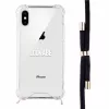 Cover Coros LOO005 iPhone XS Max 16.5 cm (6.5 collas) Melns Caurspīdīgs