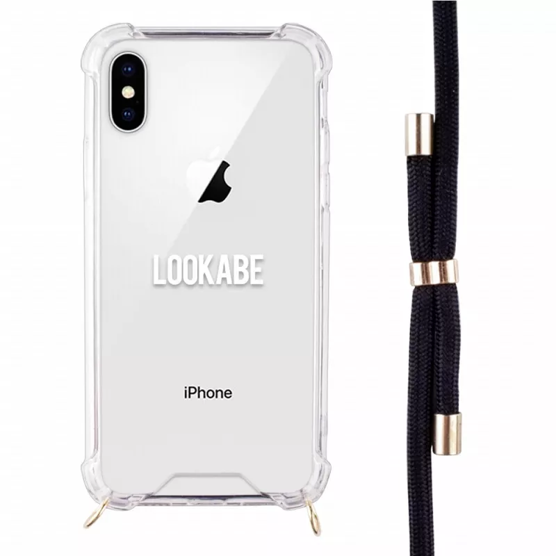Cover Coros LOO005 iPhone XS Max 16.5 cm (6.5 collas) Melns Caurspīdīgs