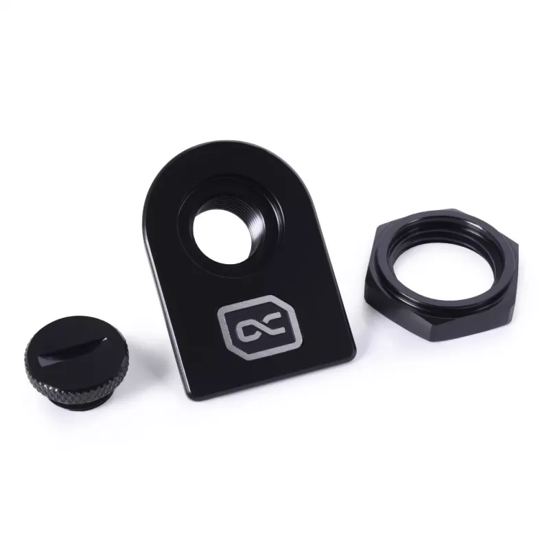 Alphacool Apex Fillport - melns (13466)