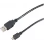 shiverpeaks BS77185-HQ USB kabelis USB A Micro-USB A melns (BS77185-HQ)