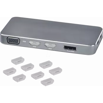 SmartKeeper HDMI kabeļa satvērējs 2 kabeļu turētājs - 2 siksnas + 1 turētājs oranžs HCG01P1