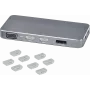 SmartKeeper HDMI kabeļa satvērējs 2 kabeļu turētājs - 2 siksnas + 1 turētājs oranžs HCG01P1