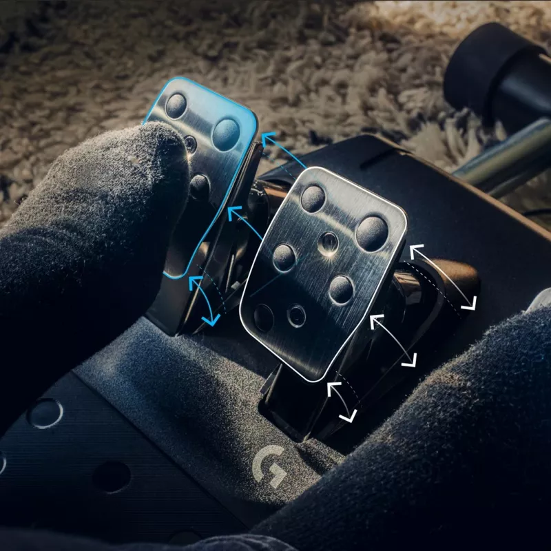 Stūres rats un pedāļi Logitech G G923