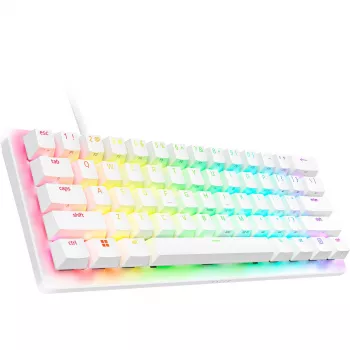 Razer Huntsman V3 Pro Mini - Balts - German Layout P - tastatūra - optical (RZ03-04992000-R3G1)