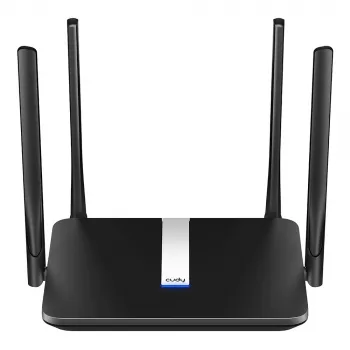 Cudy LT500 bezvadu maršrutētājs Fast Ethernet Divjoslu (2.4 GHz / 5 GHz) 4G Melns