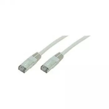 LogiLink 992298 RJ45 tīkla kabelis, komutācijas kabelis CAT 5e SF/UTP 10,00 m pelēks 1 gab.