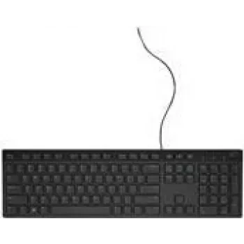 Dell KB216 vadu multivides tastatūra, USB, melna (PPJHH)