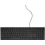 Vadu USB chiclet tastatūra Dell QuietKey PPJHH, AK izkārtojums