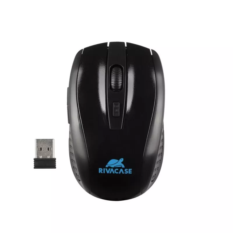 Portfelis Rivacase 8038 bezvadu pele 39,6 cm (15,6 collas) melns