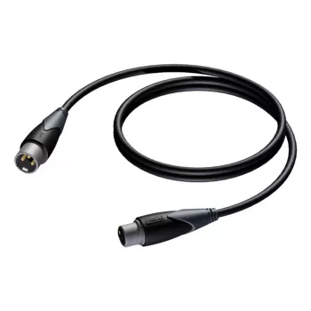 PROCAB CLA901/3 audio kabelis 3 m XLR (3 kontaktu) Melns, Pelēks