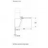 Pie sienas stiprināms tvaika nosūcējs Bosch DWK65DK20, 590×325×690 mm, 550 m³/h, 3 ātrumi, 62 dB, balts, alumīnija tauku filtrs