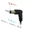 Akyga AK-ND-05 portatīvā datora barošanas adapteris 65W 19.5V 3.34A DELL, 1.2m kabelis, melns