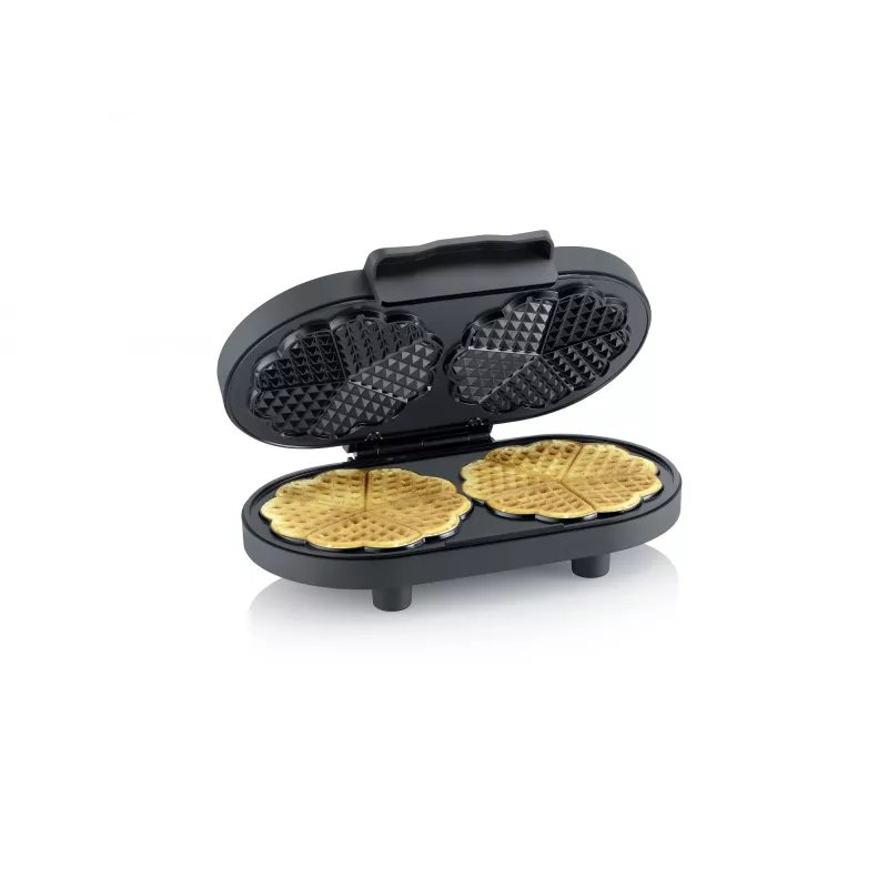 Vafeļu panna Severin WA 2118 2 vafeles 1200 W melna