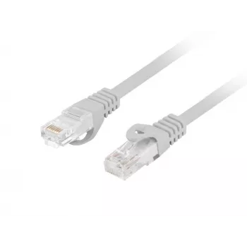 Tīkla kabelis LANBERG PCU6-10CU-0300-S Cat6 U/UTP RJ-45 tiešais, 3 m, pelēks