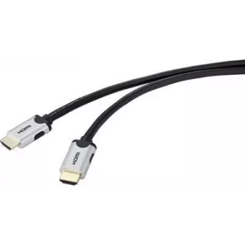 SpeaKa Professional SP-9063160 HDMI kabelis 0,5 m HDMI Type A (standarta) melns (SP-9063160)