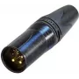 Neutrik NC10MXX-14-B vadu savienotājs XLR melns (NC10MXX-14-B)
