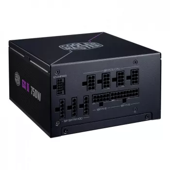 Cooler Master GX II Gold 750 ATX3.1 (750W), PC barošanas bloks, melns