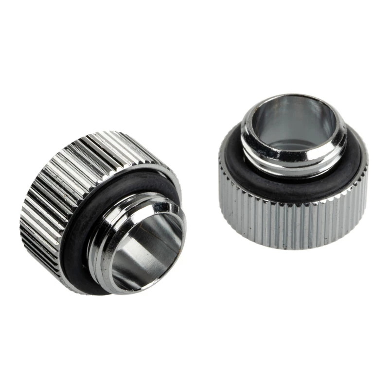Bitspower Touchaqua Adapter taisns G1/4 collas ĀV uz G1/4 collas IV — 2 gab., sudraba