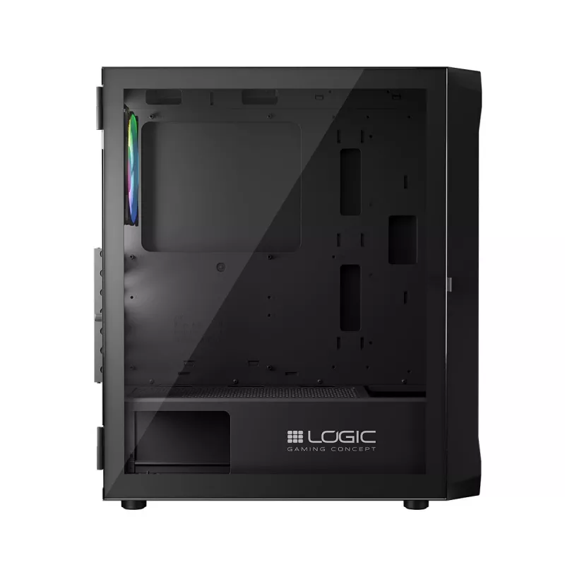 Datora korpuss Logic Concept Portos ARGB ATX melns