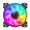 Gamemax | Datora ventilators | DUAL RING INFINITY | Melns