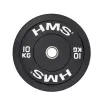 HMS Fitness BBR10 1 gab. olimpiskā gumijota svara ripa