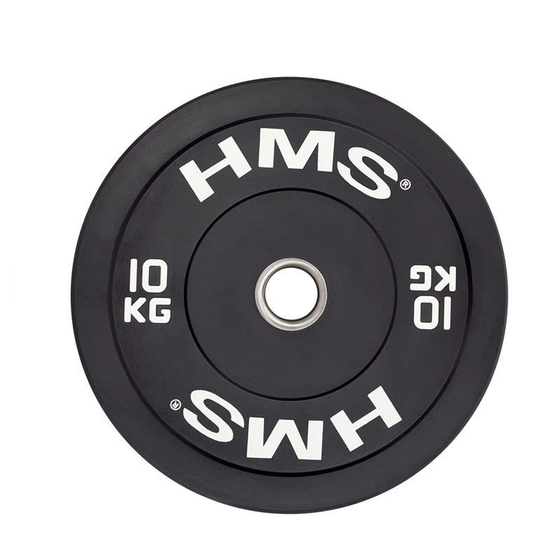 HMS Fitness BBR10 1 gab. olimpiskā gumijota svara ripa