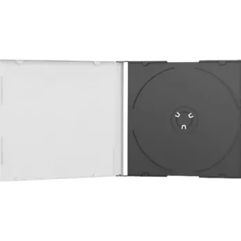 MediaRange BOX21 - CD plānā futrālis kompaktdiskiem/DVD - Melns (BOX21)