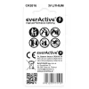 Litija monētas baterija everActive CR2016 — 3V, 20 mm diametrs, 1,6 mm augstums, 2 gab. iepakojumā