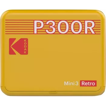 Printer Kodak Mini 3 Square Retro Pass Photo Printing Technology dzeltens