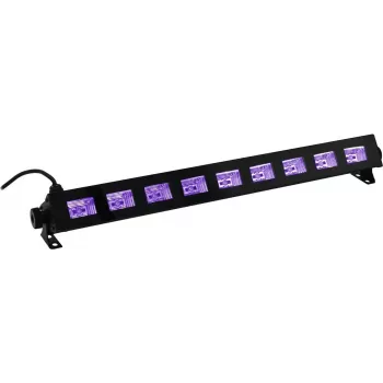 LED UV bar gaisma EUROLITE Party UV Bar-9 ar 9x3W UV gaismas diodēm