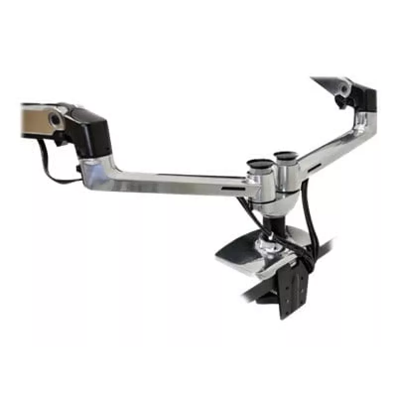 ERGOTRON LX Dual Side-by-Side Arm sudrabaini pulēts alumīnijs