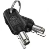 Kensington N17 Portable Keyed Lock for Wedge-Shaped Slots – Like Keyed