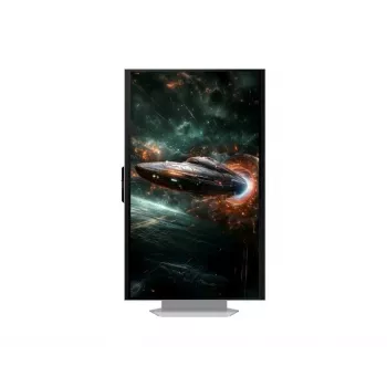 Monitors Samsung Odyssey 3D LS27FG902XUXEN 27 collu IPS 4K UHD 165Hz 1ms Sudraba