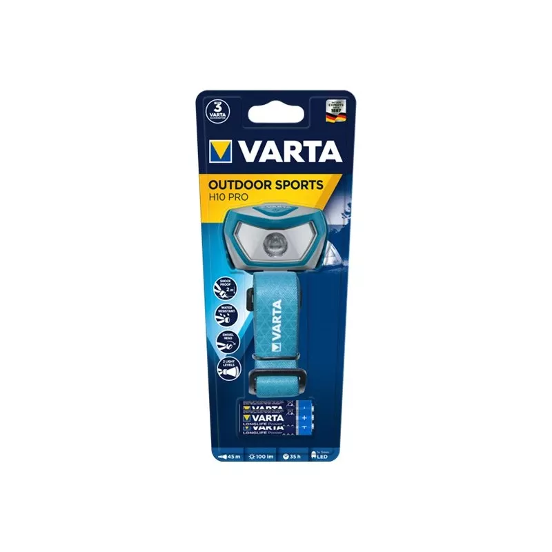 Galvas lukturītis Varta 16650 101 421 Aqua krāsā