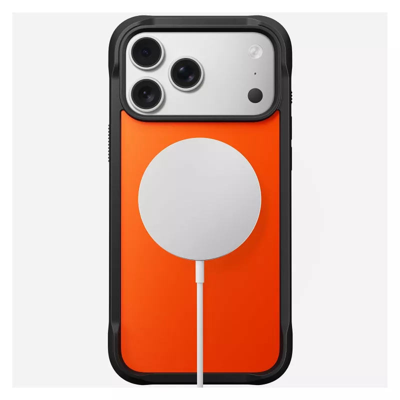 Mobilā tālruņa vāciņš Nomad Rugged vāciņš iPhone 17 Pro Max, 17,5 cm (6,9 collas), oranžs