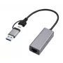 PowerLine tīkla adapteris Gembird A-USB3AC-LAN2G-01 2500 Mbit/s Ethernet LAN