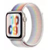 Apple MGXV4ZM/A viedpiederumu siksniņa viedpulkstenim, daudzkrāsains neilons