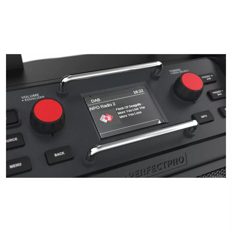 Darbavietas radio PerfectPro ROCKPRO RP2 Bluetooth ūdensizturīgs