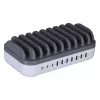 Manhattan Charging Station, 10x Ports: 3x USB-C (up to 18W PD) and 7x USB-A (up to 12W), 120W Total Output, balta/pelēka, Three Year Warranty