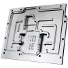 Grafikas kartes aizmugures plāksne Alphacool Core RX 9070 XT Aorus Elite — caurspīdīgs hroma apdare