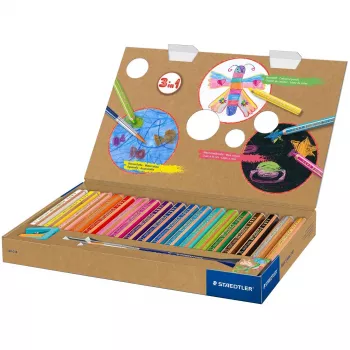 Akvareļu zīmuļu komplekts Staedtler Noris junior 140 Daudzkrāsains 18 gab.