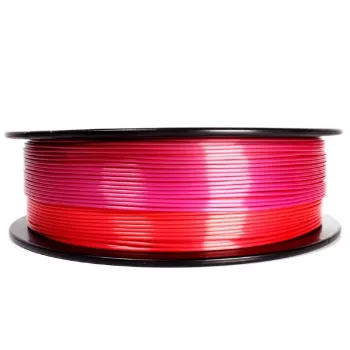 PLA 3D drukas pavediens 1,75 mm 1 kg — Flashforge Gembird 3DP-PLA-SK-01-RP, violets/sarkans