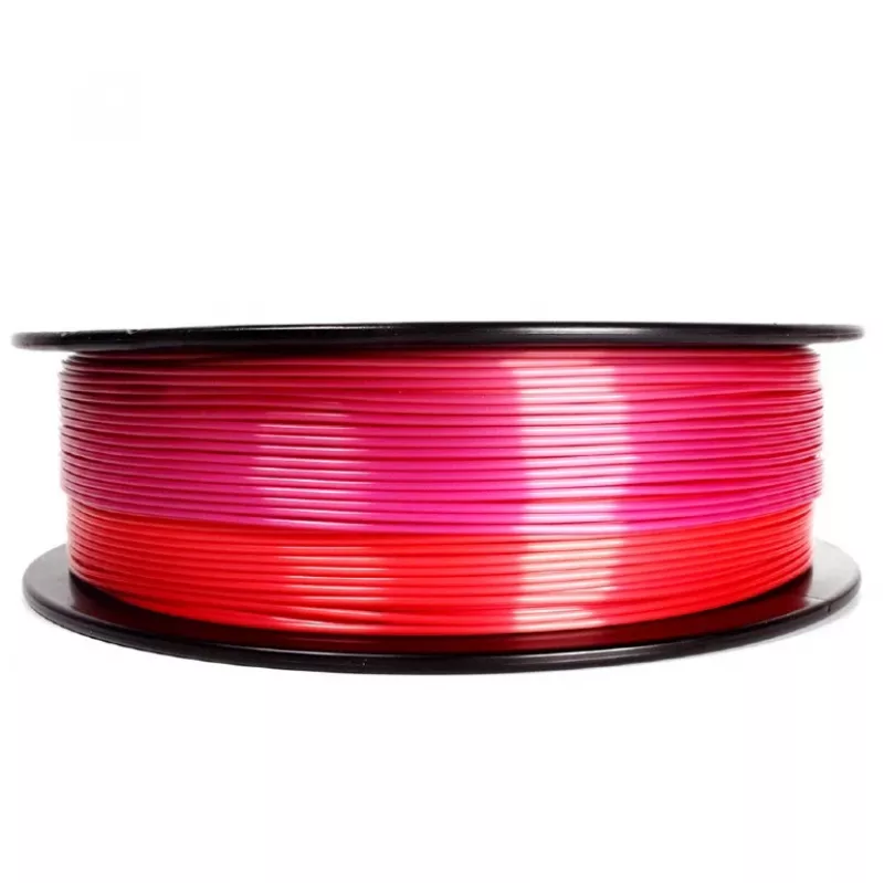 PLA 3D drukas pavediens 1,75 mm 1 kg — Flashforge Gembird 3DP-PLA-SK-01-RP, violets/sarkans